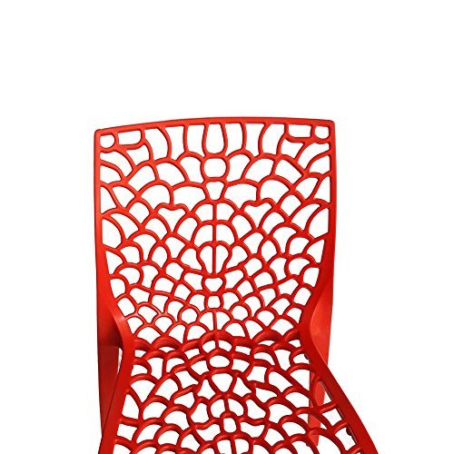 Outdoor Chair In Red No Assembly Required