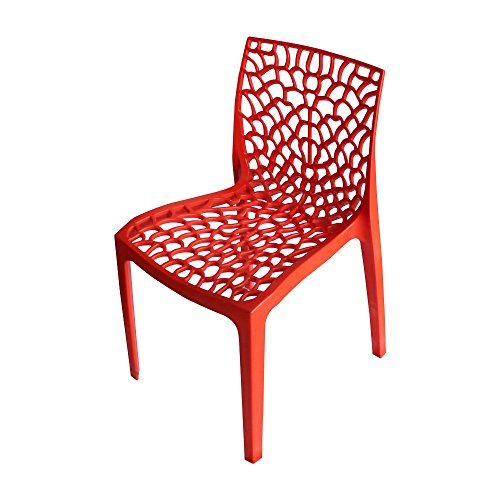 Outdoor Chair In Red No Assembly Required