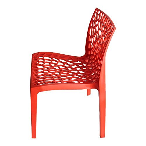 Outdoor Chair In Red No Assembly Required