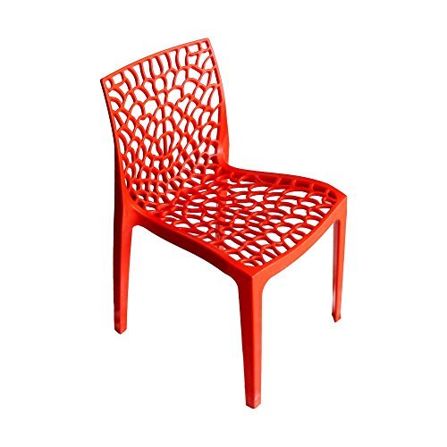 Outdoor Chair In Red No Assembly Required