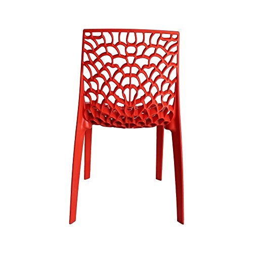 Outdoor Chair In Red No Assembly Required