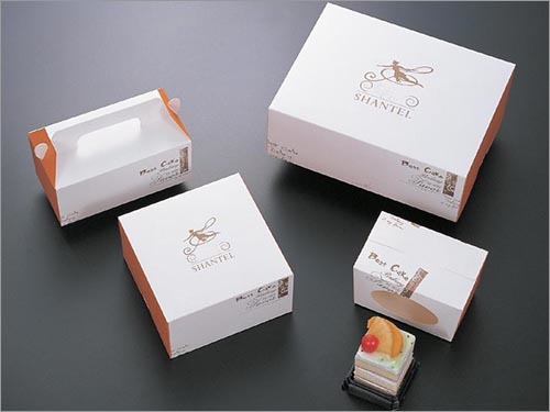 पेपर केक बॉक्स