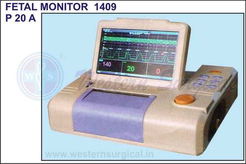 Portable Fetal Monitor - 8.4'' Color LCD Screen, Lightweight 3.2 kg , Advanced DSP Technology with Double Event Marks, Built-in PC Network