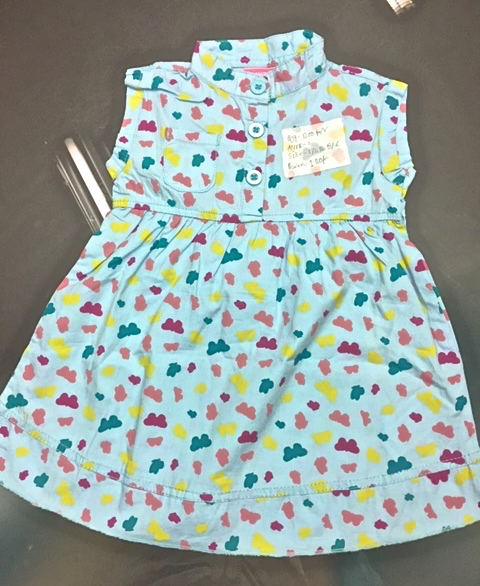 Kid Girls Frocks In Cotton Poplin Age Group: 1yr To 6yrs
