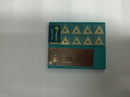 Taegutec Tnmg 160404 Mt Tt5080 Carbide Insert - Submicron, Tialn-tin Coated For High-temp Alloys | Triangle Shape, Excellent Surface Finish, Good Fracture Toughness