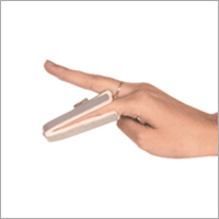 Finger Splint - Rubber Material, Maintains Fixed Position , Disposable Design for Easy Use