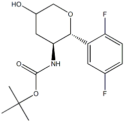 Tert Buty 2R 3S 2 2 5 Difluoropheny  5 Hydroxytetrahydro 2H Pyran 3 Y Carbamate - Application: Pharmaceutical Industry