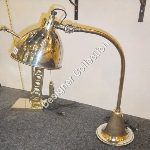 Copper Table Lamp - Color: Golden