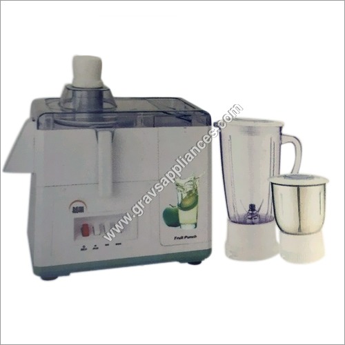 सफेद 450 वॉट जूसर मिक्सर ग्राइंडर