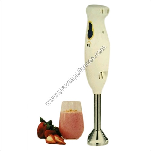 Hand Blender - Plastic, 400-550 Watt Power , 220-230 Volt Voltage, Easy to Hold & Clean, Multi-Functional Blending for Soups, Purees & Shakes