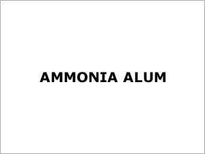 Ammonia Alum By Dwarkesh Enterprises