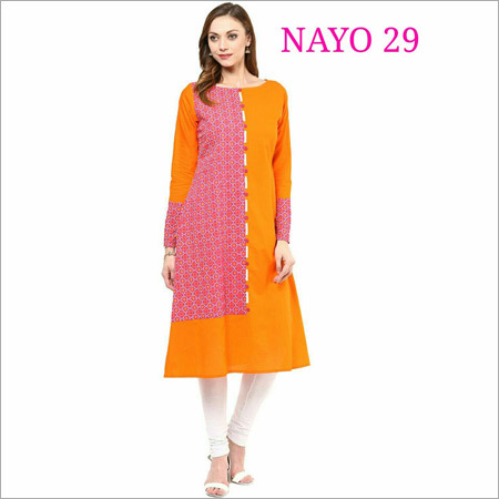 कॉटन अनारकली कुर्तियां