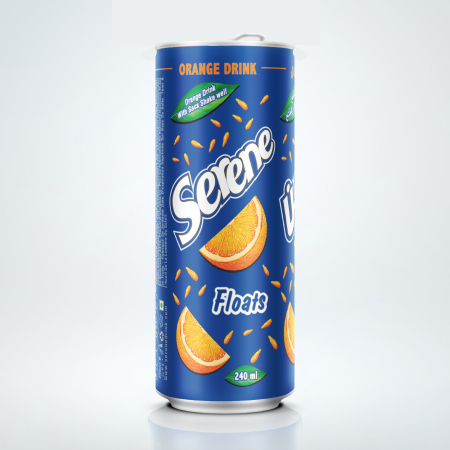 Serene Orange Floats