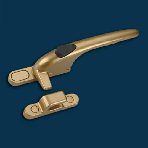 Window Handle Button Type - Stainless Steel, 24" Size | Gold Finish, Lightweight 150-320 Grams