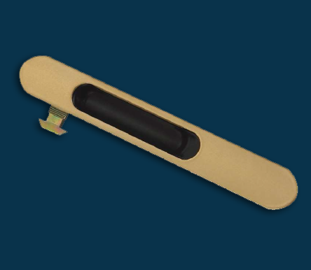 Yellow Sliding Window Lock