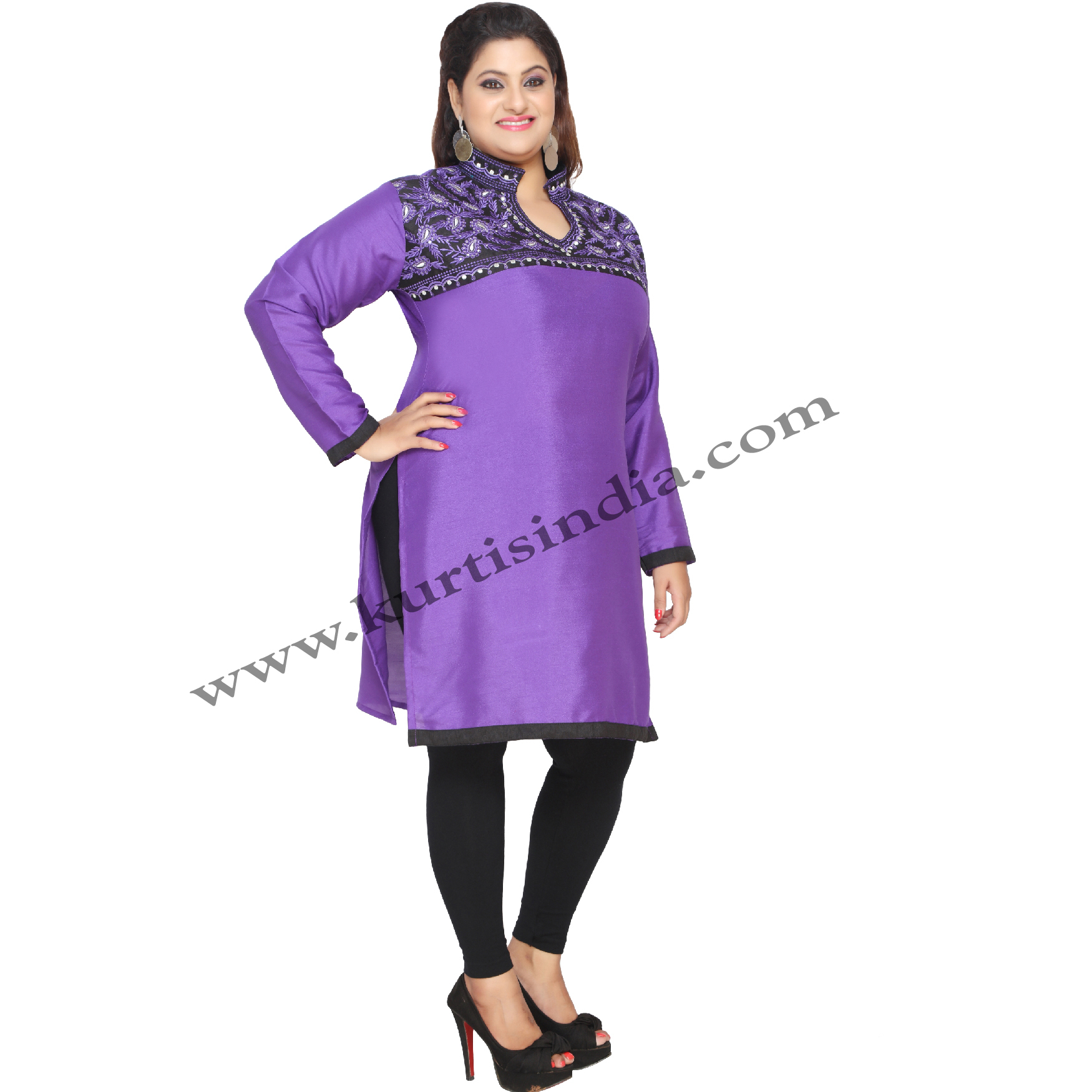 Plus Size Long Kurtis