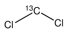 डाइक्लोरोमेथेन-13C घनत्व: 1.341 ग्राम प्रति मिलीलीटर (जी/एमएल)