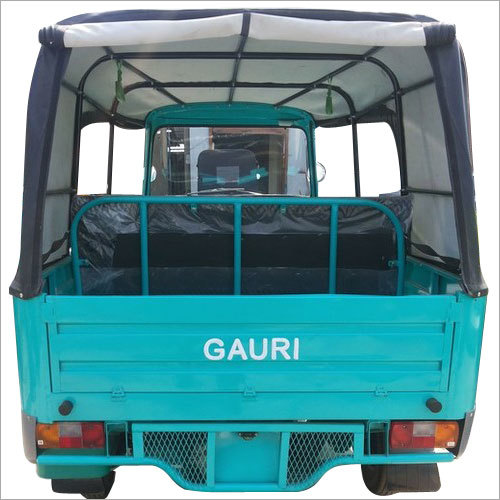 Electric Three Wheeler - Fabric and Steel, 80km Range, 45kmph Speed, 500kg Weight | Easy Cleaning, Optimum Space, Comfortable Ride, Enhanced Durability, Low Maintenance