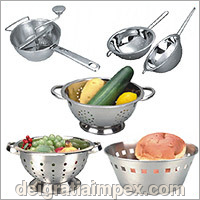 स्टेनलेस स्टील की चलनी