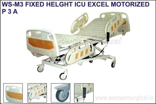 Fixed Height Icu Excel Motorized Hospital Bed