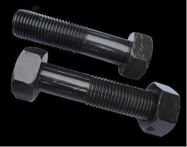 Heavy Hex Structural Bolt - Stainless Steel, M6-M36 Size Range | Grade 8.8-10.9, Metric Thread Type, Black Oxide Finish, ASTM/DIN Compliant