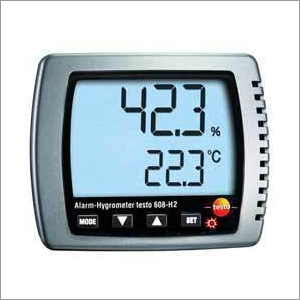 Digital Humidity Meter - 220x160x150mm, 16K RAM Data Storage | +/-2% Humidity & Temperature Accuracy, Compact Design, Computer Interface