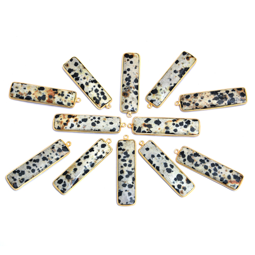 डेलमेटियन जैस्पर स्टर्लिंग सिल्वर हैंडमेड पेंडेंट जेंडर: यूनिसेक्स