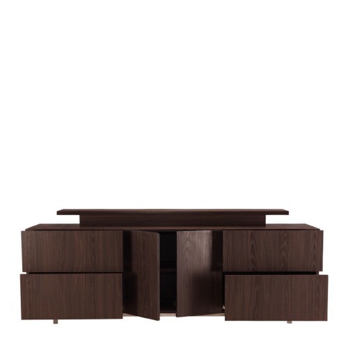 Red Wooden Cabinet