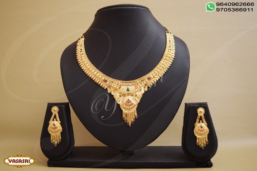 Golden Fancy Trendy Necklace