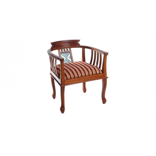 Wooden single sofa