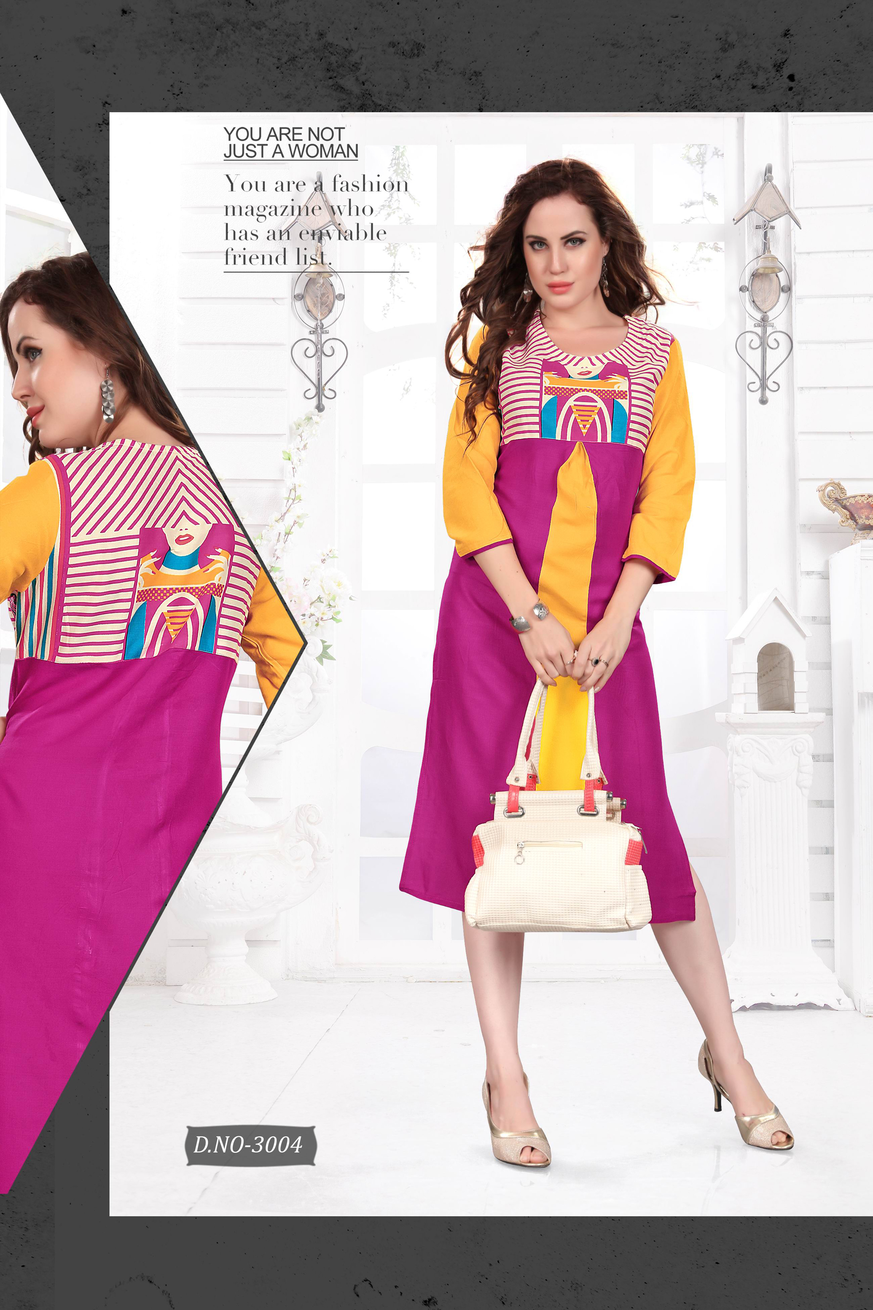 Cream Tunic Kurti