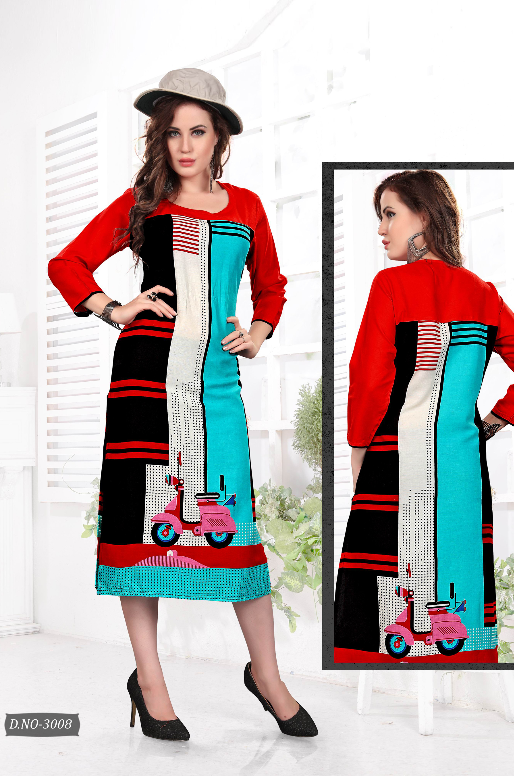 Cream Tunic Kurti