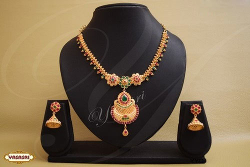 Golden New Designer Necklace