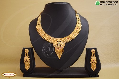 Golden Fancy Trendy Necklace