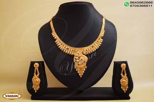 Fancy Trendy Necklace - Gold Plated, Elegant Design for Women | Perfect Gift for Parties