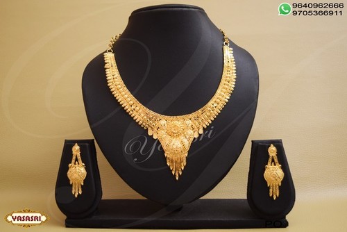 Golden Fancy Trendy Necklace