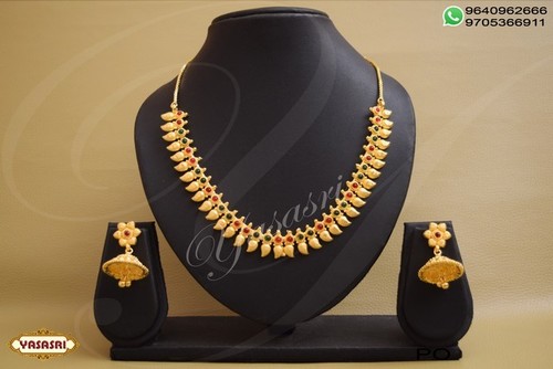Golden Fancy Trendy Necklace