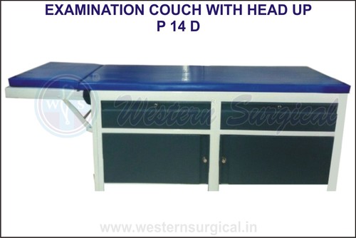 Examination Couch With Head Up Hospital Table