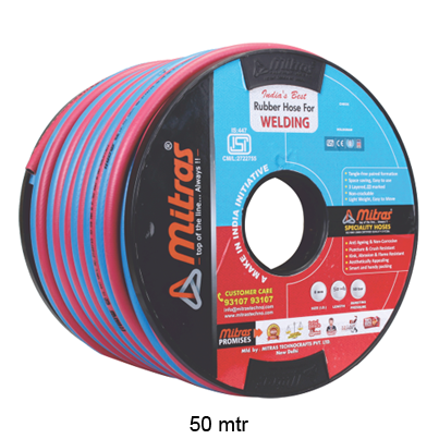 Twin Welding Hose Inside Diameter: 8 Millimeter (Mm)