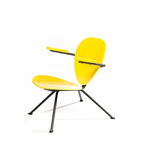 Yellow Metal Chair