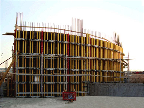 वक्र प्लाईवुड दीवार रूप प्रणाली