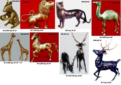 Brass Animal Statues