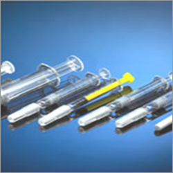 कांच की प्रिंटेड सिरिंज