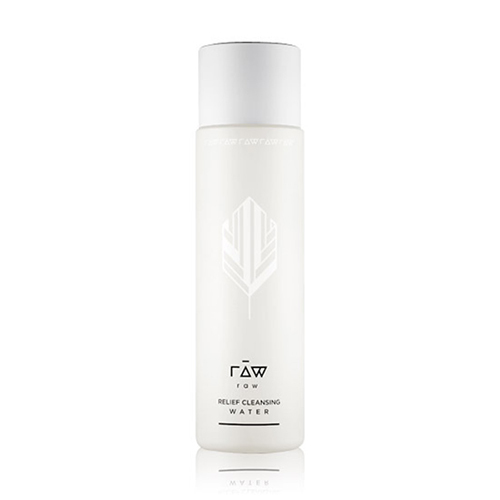 raw relief cleansing water