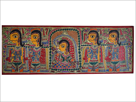 Indian Bridal Palki Painting
