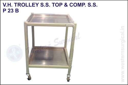 Stainsteel V.H. Trolley S.S.Top & Comp. S.S.