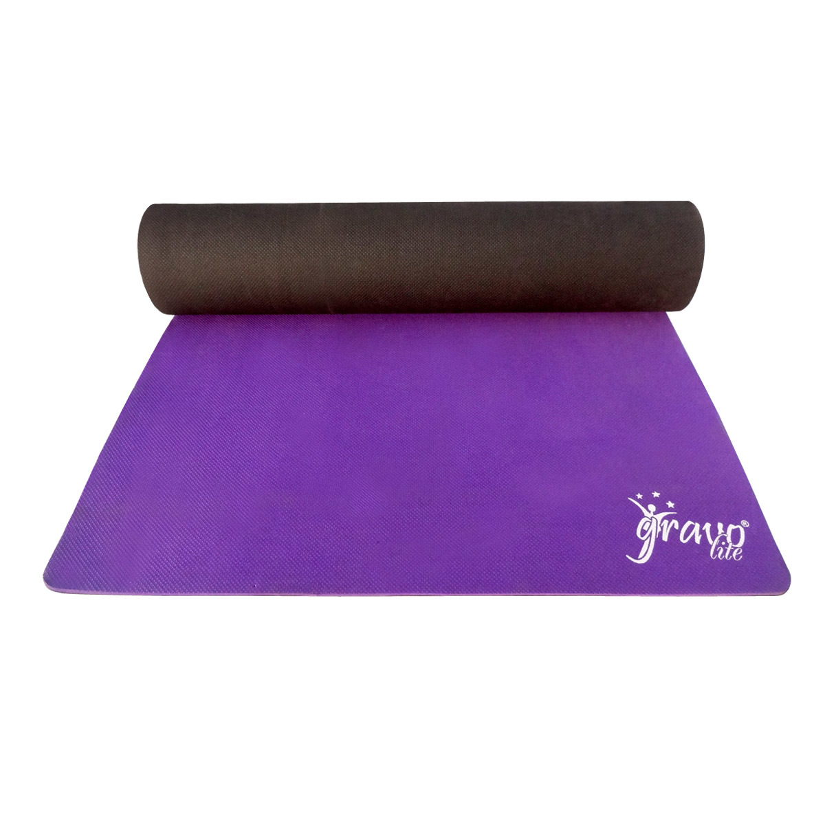 Meditation Mats - Pvc, 68 X 24 Inches, Blue Floral Design , Superior Finish, High Strength, Tear Resistance, 6mm Thickness, 2.5 Pounds Weight, 1 Year Warranty