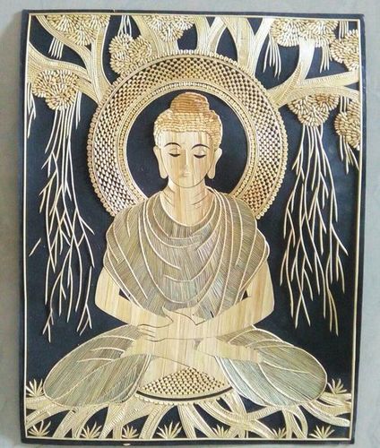 रंगीन सिकी पेंटिंग