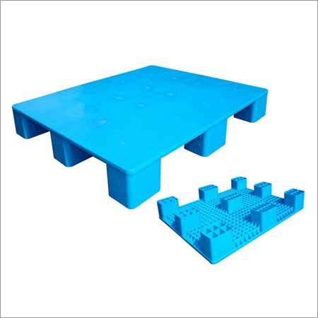 Heavy Duty Plastic Pallets - High-Density Polyethylene 1200x1000x150 mm Blue, Durable Reusable Stackable