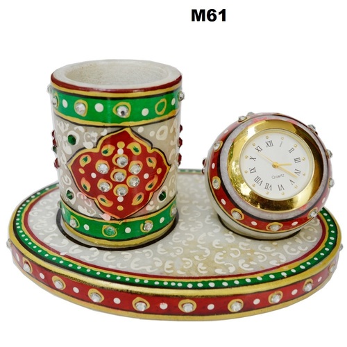 मार्बल पर गोल्ड पेंटिंग 4